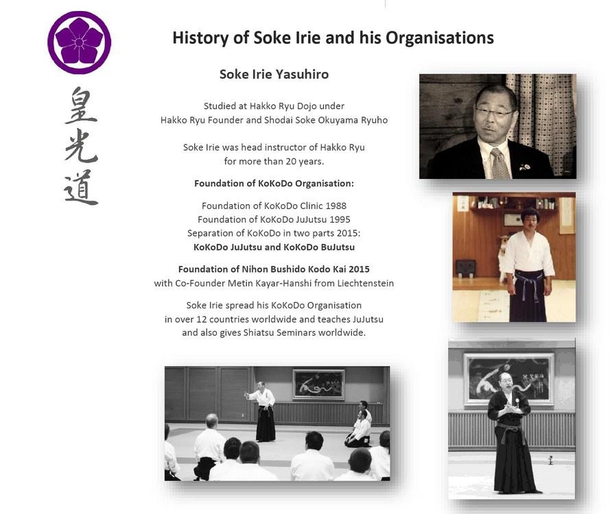 Soke Irie Yasuhiro